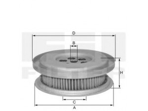 FIL FILTER ML 1456 alyvos filtras 
 Techninės priežiūros dalys -> Techninės priežiūros intervalai
000 466 13 04, 000 466 16 04, 000 466 21 04