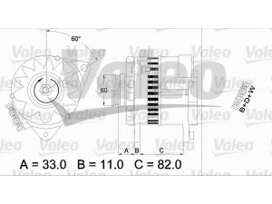 VALEO 437378 kintamosios srovės generatorius 
 Elektros įranga -> Kint. sr. generatorius/dalys -> Kintamosios srovės generatorius
1021198, 1406057, 5022269, 5022270