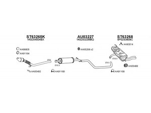 VENEPORTE 630162 išmetimo sistema 
 Išmetimo sistema -> Išmetimo sistema, visa