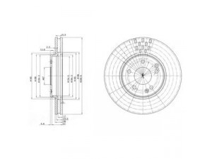 DELPHI BG3396 stabdžių diskas 
 Stabdžių sistema -> Diskinis stabdys -> Stabdžių diskas
5098064AA, 203 421 0512, 203 421 051264