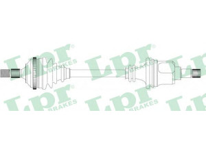 LPR DS38132 kardaninis velenas 
 Ratų pavara -> Kardaninis velenas
3272S3