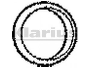 KLARIUS VAG56 tarpiklis, išleidimo kolektorius
4A0253137A, 357253137A, 357253137A