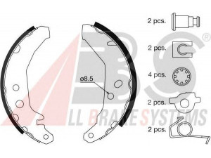 A.B.S. 8855 stabdžių trinkelių komplektas 
 Techninės priežiūros dalys -> Papildomas remontas
1041483, 5030105, 6183876, 6978969