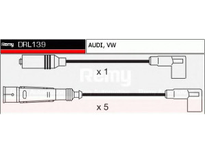 DELCO REMY DRL139 uždegimo laido komplektas 
 Kibirkšties / kaitinamasis uždegimas -> Uždegimo laidai/jungtys
437998031B