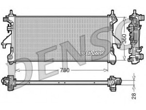 DENSO DRM21101 radiatorius, variklio aušinimas 
 Aušinimo sistema -> Radiatorius/alyvos aušintuvas -> Radiatorius/dalys
1330Q3, 1330Q3