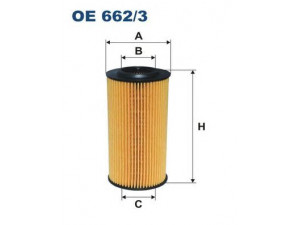 FILTRON OE662/3 alyvos filtras 
 Techninės priežiūros dalys -> Techninės priežiūros intervalai
30788490