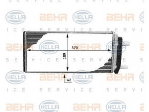 HELLA 8FH 351 312-481 šilumokaitis, salono šildymas 
 Šildymas / vėdinimas -> Šilumokaitis
1 587 964, 1 623 588, 118-120-0171