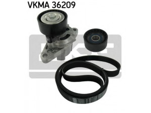 SKF VKMA 36209 V formos rumbuotas diržas, komplektas 
 Techninės priežiūros dalys -> Techninės priežiūros intervalai
46769821, 71739910, 71749452, 5750.YG