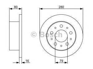 BOSCH 0 986 479 316 stabdžių diskas 
 Dviratė transporto priemonės -> Stabdžių sistema -> Stabdžių diskai / priedai
4249 39, 4249 40, 4249 A2, 4249 K8