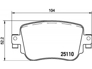 HELLA PAGID 8DB 355 021-291 stabdžių trinkelių rinkinys, diskinis stabdys 
 Techninės priežiūros dalys -> Papildomas remontas
5Q0698451B, 5Q0698451F, 5Q0698451B