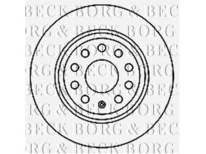 BORG & BECK BBD5167 stabdžių diskas 
 Dviratė transporto priemonės -> Stabdžių sistema -> Stabdžių diskai / priedai
1K0615601AD, 1K0615601AD, 1K0615601M
