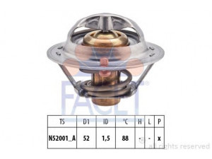 FACET 7.8266S termostatas, aušinimo skystis 
 Aušinimo sistema -> Termostatas/tarpiklis -> Thermostat
19300-PB2-815, 19300-PB2-816, 19300-PB2-817