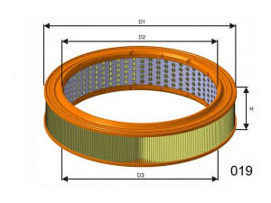 MISFAT P922A oro filtras 
 Techninės priežiūros dalys -> Techninės priežiūros intervalai
6080390, 79BF9601AA, 17220PC0003