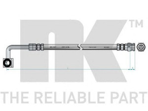 NK 853504 stabdžių žarnelė 
 Stabdžių sistema -> Stabdžių žarnelės
0K55243990B