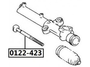 ASVA 0122-423 vidinė skersinė vairo trauklė 
 Vairavimas -> Vairo mechanizmo sujungimai
45503-29435, 45503-29615