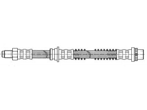 KAWE 511769 stabdžių žarnelė 
 Stabdžių sistema -> Stabdžių žarnelės
SHB000930, SHB101221, GBH90335