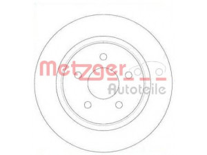 METZGER 61459.00 stabdžių diskas 
 Dviratė transporto priemonės -> Stabdžių sistema -> Stabdžių diskai / priedai
1683383, 1683384, AV61-2A315-AA