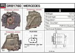 DELCO REMY DRB1760N kintamosios srovės generatorius 
 Elektros įranga -> Kint. sr. generatorius/dalys -> Kintamosios srovės generatorius