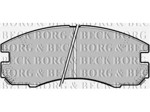 BORG & BECK BBP1375 stabdžių trinkelių rinkinys, diskinis stabdys 
 Techninės priežiūros dalys -> Papildomas remontas
04465-20380, 04465-20740, 0446520210