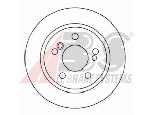A.B.S. 16108 stabdžių diskas 
 Dviratė transporto priemonės -> Stabdžių sistema -> Stabdžių diskai / priedai
129 423 00 12