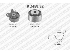 SNR KD458.32 paskirstymo diržo komplektas 
 Techninės priežiūros dalys -> Papildomas remontas
46554826, 55211287, 71734799, 71736715