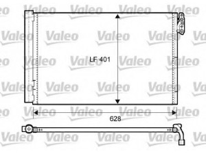 VALEO 814011 kondensatorius, oro kondicionierius 
 Oro kondicionavimas -> Kondensatorius
64 50 9 169 772, 64 50 9 169 791