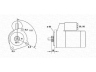MAGNETI MARELLI 943251619010 starteris 
 Elektros įranga -> Starterio sistema -> Starteris
026911023A, 026911023AX, 049911023D