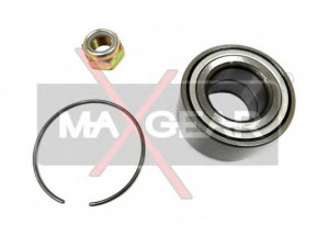 MAXGEAR 33-0302 rato guolio komplektas 
 Ašies montavimas/vairavimo mechanizmas/ratai -> Rato stebulė/montavimas -> Rato guolis
40210-00QAA, 77 01 205 779, 77 01 464 049