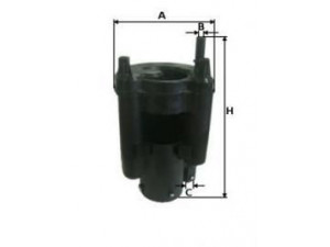 UNIFLUX FILTERS XB316 kuro filtras 
 Techninės priežiūros dalys -> Papildomas remontas
2330096045, 3191138204