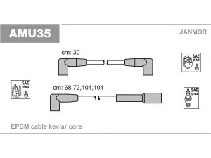 JANMOR AMU35 uždegimo laido komplektas