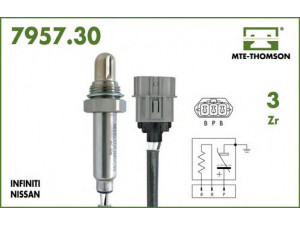 MTE-THOMSON 7957.30.033 lambda jutiklis 
 Elektros įranga -> Jutikliai
22690 9F600