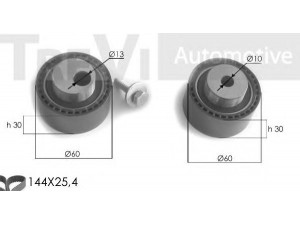 TREVI AUTOMOTIVE KD1238 paskirstymo diržo komplektas 
 Techninės priežiūros dalys -> Papildomas remontas
083173, 083174, 0831K4, 0831K5