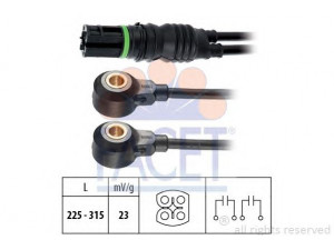 FACET 9.3132 detonacijos jutiklis 
 Elektros įranga -> Jutikliai
12 14 1 435 485, 13 62 7 568 422