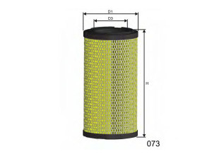 MISFAT R551 oro filtras
AW347463, AW347464, ME073160, ME073597