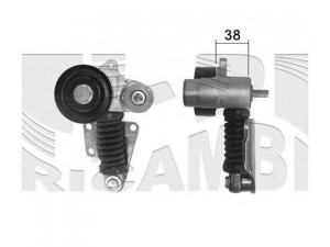 CALIBER 37860 diržo įtempiklis, V formos rumbuotas diržas 
 Diržinė pavara -> V formos rumbuotas diržas/komplektas -> Dirželio įtempiklis (įtempimo blokas)
46460702, 55184761, 55205027, 60813569