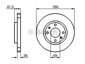 BOSCH 0 986 479 229 stabdžių diskas 
 Dviratė transporto priemonės -> Stabdžių sistema -> Stabdžių diskai / priedai
51712 09000, 51712 2D310, 51712 38300