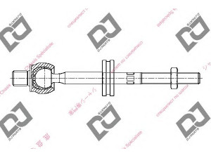 DJ PARTS DR1070 vidinė skersinė vairo trauklė 
 Vairavimas -> Vairo mechanizmo sujungimai
32111136133, 32111139315