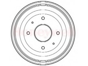 BENDIX 329005B stabdžių būgnas 
 Stabdžių sistema -> Būgninis stabdys -> Stabdžių būgnas
46819776, 51863510, 51900803, 7599325