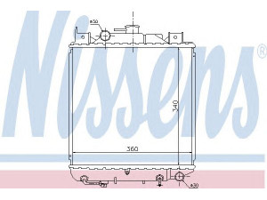 NISSENS 64157 radiatorius, variklio aušinimas 
 Aušinimo sistema -> Radiatorius/alyvos aušintuvas -> Radiatorius/dalys
17700-71C11
