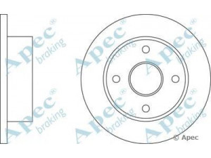 APEC braking DSK104 stabdžių diskas 
 Dviratė transporto priemonės -> Stabdžių sistema -> Stabdžių diskai / priedai
1158208, 1619173, 1619174, 1629748