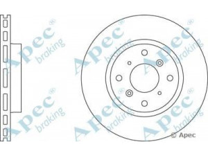 APEC braking DSK693 stabdžių diskas 
 Dviratė transporto priemonės -> Stabdžių sistema -> Stabdžių diskai / priedai
45251SS0A00, 45251ST3E60