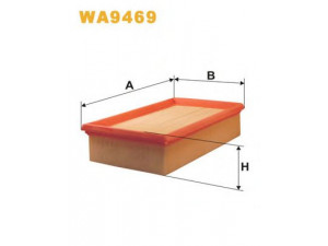 WIX FILTERS WA9469 oro filtras 
 Techninės priežiūros dalys -> Techninės priežiūros intervalai
1654600QAR, 16546BC40A, 16546BN701