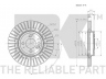 NK 204035 stabdžių diskas 
 Stabdžių sistema -> Diskinis stabdys -> Stabdžių diskas
34116774986, 34116858652