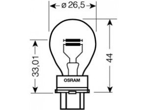 OSRAM 3157 lemputė, indikatorius; lemputė, galinis žibintas; lemputė, stabdžių žibintas; lemputė, galinis rūko žibintas; lemputė, atbulinės eigos žibintas; lemputė, galinis žibintas; lemputė, stovėjimo žibintas; lemputė, indikatorius; lemputė, galinis žibintas; lemp 
 Kėbulas -> Šviesos -> Galinis rūko žibintas/dalys -> Lemputė, galinis rūko žibintas
