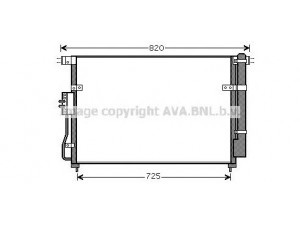 AVA QUALITY COOLING KA5112 kondensatorius, oro kondicionierius