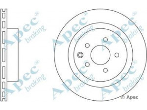 APEC braking DSK2502 stabdžių diskas 
 Dviratė transporto priemonės -> Stabdžių sistema -> Stabdžių diskai / priedai
43206CD005