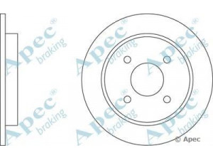 APEC braking DSK607 stabdžių diskas 
 Dviratė transporto priemonės -> Stabdžių sistema -> Stabdžių diskai / priedai
1073756, 1197572, 1323621, 1373781