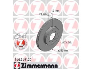 ZIMMERMANN 540.2491.20 stabdžių diskas 
 Dviratė transporto priemonės -> Stabdžių sistema -> Stabdžių diskai / priedai
4708 241, 4710 944, 93192978, 93194988