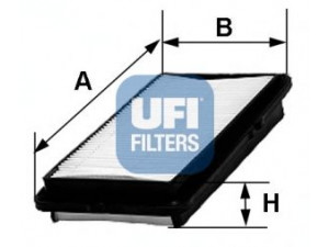 UFI 30.243.00 oro filtras 
 Techninės priežiūros dalys -> Techninės priežiūros intervalai
1137576, 17220-PP4-305, 17220-PP4-E00