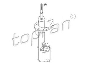 TOPRAN 401 989 amortizatorius 
 Pakaba -> Amortizatorius
638 320 03 13, 638 320 07 13, 638 320 08 13